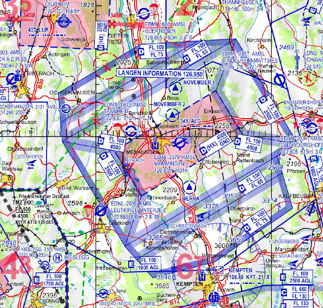 Luftraum D (not CTR) Memmingen